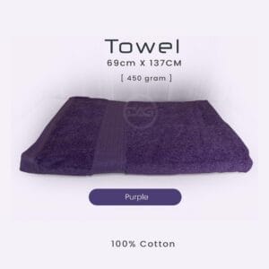 Towel Puple - 69cm X 137cm