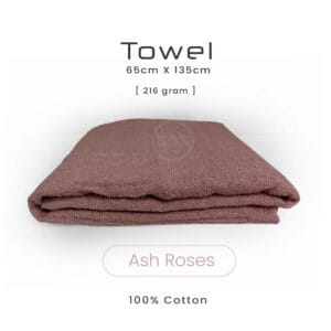 Towel Ash Roses - 65cm X 137cm