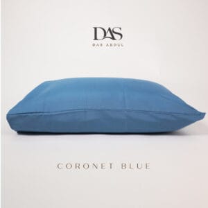 Coronet Blue -  <b>MOQ 10 </b>- Sarung Bantal Microfiber 880TC